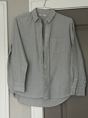 Madewell Collared Stripe Shirt